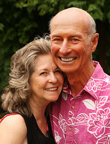 George Wolfberg and his wife Diane